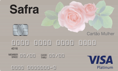 Cartão Safra Platinum Mulher