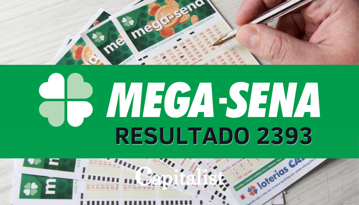 Resultado Mega-Sena concurso 2393