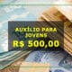 auxílio para jovens