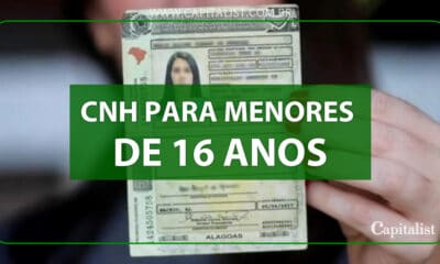 cnh para menores de 16 anos