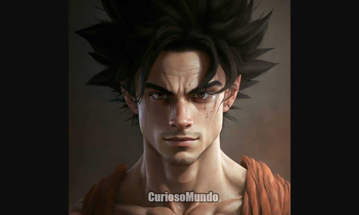 goku criado por inteligencia artificial