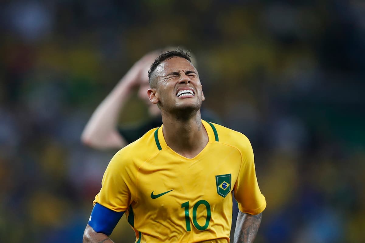 O choro de Neymar ao 'perder' um milhão de euros em aposta online