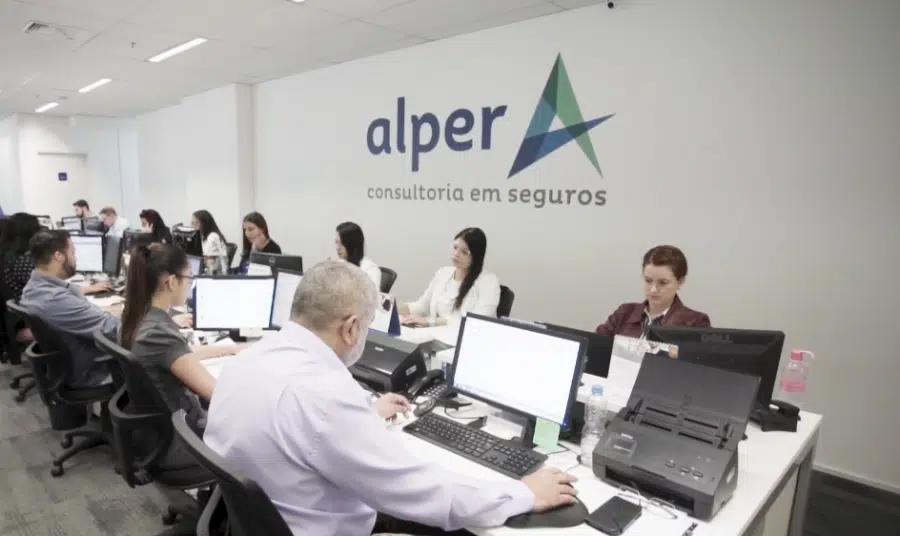 Imagem mostra um dos escritórios da Alper.