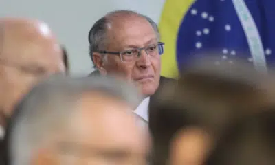 Imagem mostra o vice-presidente Geraldo Alckmin.