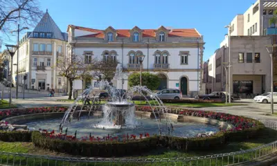 Imagem mostra uma praceta de Viseu, Região Central de Portugal.